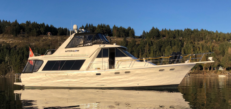 1994 Bayliner 4788 Pilothouse Motoryacht for sale in Nanaimo, BC (ID-496)