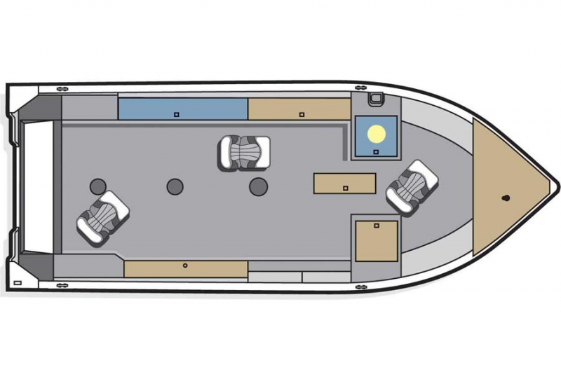 2015 Polar Kraft Outlander 186 T for sale in Louiseville, Quebec (ID-481)