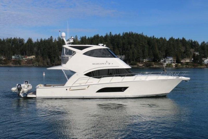 2013 Riviera 53 Enclosed Bridge Cruisers for sale in Sidney, BC (ID-412)