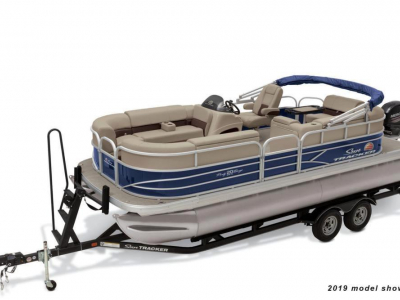 Power Boats - 2020 Sun Tracker Party Barge 20 DLX for sale in Brandon, Manitoba