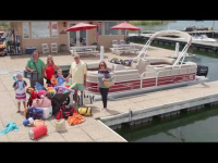 2018 Sun Tracker PARTY BARGE 22 DLX W/MERCURY 115HP PROXS CT for sale in Orono, Ontario (ID-557)