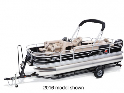 2017 Sun Tracker Fishin' Barge 20 DLX for sale in Lively, Ontario